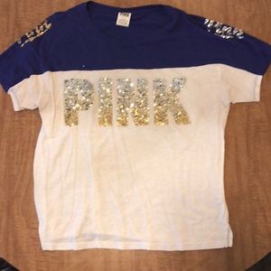 Sequined PINK T-shirt